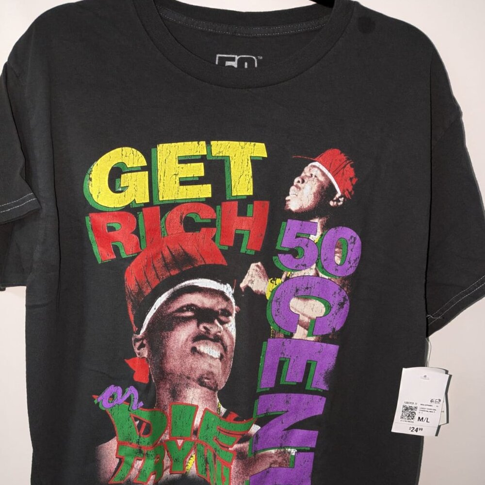 50 Cent graphic tee